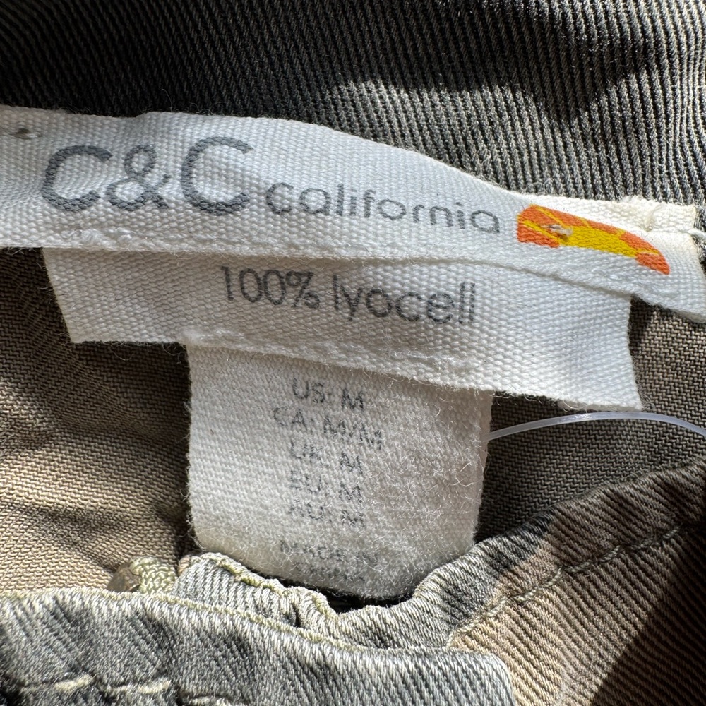 C&C California Olive Green Jacket - Picture 2 of 3